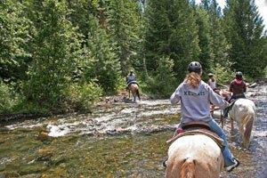 horseback riding